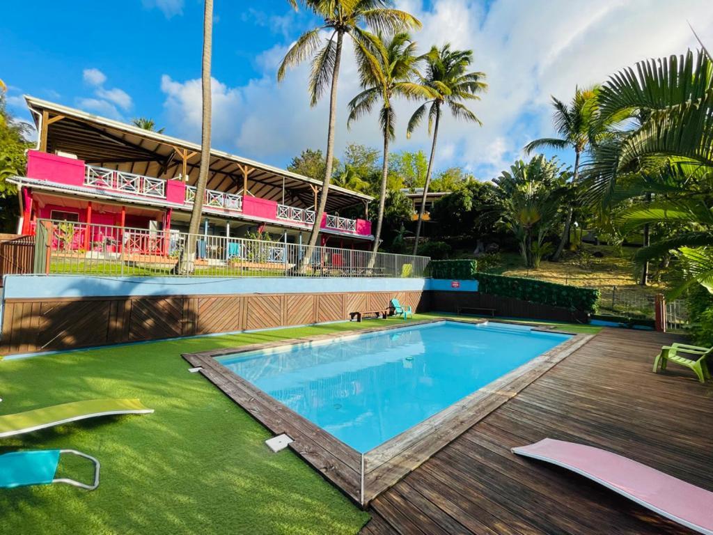 Villa Le Nid Tropical à Bouillante Extérieur photo